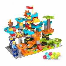Конструктор Toys 2866B Парк розваг із кульками та багатоповерховим лабіринтом 200 деталей