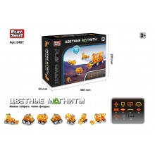Магнітний конструктор Play Smart 2487 деталей 36