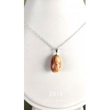 Кулон MINOV 2018 з бурштину на ланцюжку