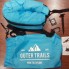 Надувний матрац - Ламзак Outer Trails для пляжу з кишенею 230х90 см Блакитний