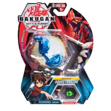 Игровой набор бакуган SB Bakugan Fangzor Aquos Battle Planet бакуган Змея (Фангзор)  Аквас. Синий (602-5-R)