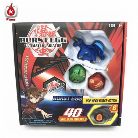 Игровой набор SB Bakugan SB604-09/13/14/15. В коробке три бакугана. (604-09-R) 