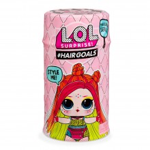 Кукла лол большая. Игровой набор с куклой L.O.L. Surprise S5 W2. Модное перевоплощение в дисплее серии "Hairgoals". 15 сюрпризов. (963807-R)