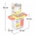 Игровой набор  Kitchen 798A детская кухня с светозвуковыми эффектами Белый