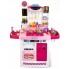 Игровой набор  Kitchen 798A детская кухня с светозвуковыми эффектами Белый с розовым