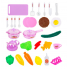 Игровой набор  Tso Zhi Toys 768В детская кухня Happy Little Chef  Светозвуковые эффекты Розовый