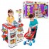Игровой набор Супермаркет Bambi 668-01 с Тележкой 24 аксессуара Белый