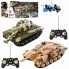 Ігровий набір Танковий бій HB Toys НВ-DZ 03 на радтоуправленіі Поворотна вежа (світло, звук) 
