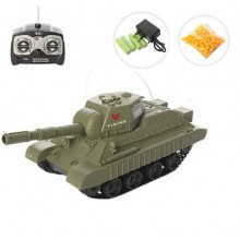 Дитячий танк A-Toys 3886 A на радіокеруванні стріляє кульками Хакі