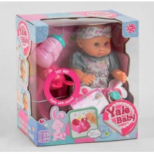 Лялька пупс Yale Baby YL 1918 H Аксесуари музичний горщик