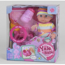 Лялька пупс Yale Baby YL 1918 D Аксесуари музичний горщик