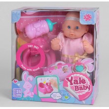 Лялька пупс Yale Baby YL 1918 D Аксесуари музичний горщик