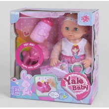 Лялька пупс Yale Baby YL 1918 G Аксесуари музичний горщик