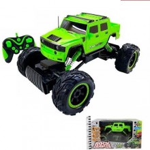 Радіокерована машина Джип Rock Crawler 0133 повний привід (два двигуна) Зелений