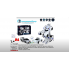Набор игровой Toys K13 Робот трансформер - машинка на радтоуправлении 3 в1 Белый
