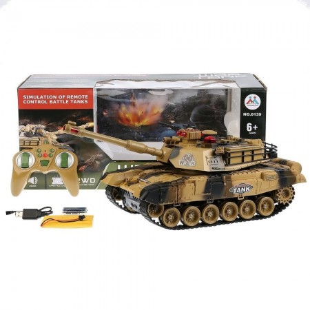 Танк Brother Toys 0139 на радтоуправленіі Світлові і звукові ефекти