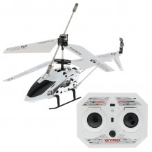 Вертолет на радиоуправлении Model King 33008 с подсветкой. Белый