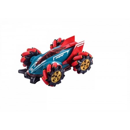 Дрифтова гоночна машинка Toys CQ-609 на радіокеруванні Звукові та світлові ефекти Синій з червоним
