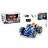 Дрифтова гоночна машинка Toys CQ-609 на радіокеруванні Звукові та світлові ефекти Синій з помаранчевим