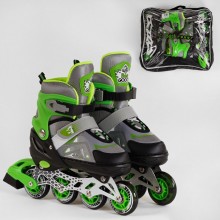 Роликові ковзани Best Rollers 65477-M Розмір 34-37 Розсувні Колеса PU