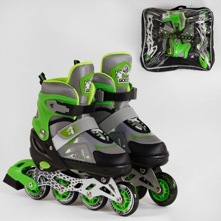 Роликові ковзани Best Rollers 65477-M Розмір 34-37 Розсувні Колеса PU