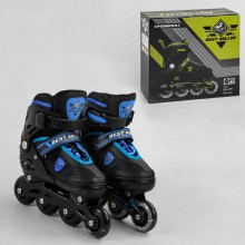 Роликові ковзани Best Rollers 40455-S Розмір 31-34 Розсувні Колеса PU