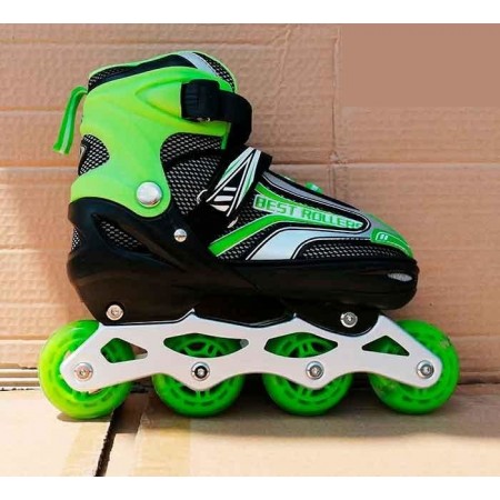 Роликові ковзани Best Roller 0819-1 Розмір 36-39 Салатовий