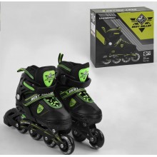 Роликові ковзани Best Rollers 10122-S Розмір 31-34 Розсувні Колеса PU