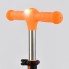 Самокат Best Scooter А - 804 BL трехколесный. Руль с фонариком, колеса из полиуретана с подсветкой. Оранжевый-черный. (А - 804 BL-А)