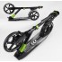 Самокат Scooter Fire SR 2-043-B двухколесный. Надувные резиновые колуса 12", тормоза на заднем колесе V-brake. Синий(2-043-В-А)