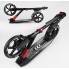 Двухколесный самокат Best Scooter 36956 складной Рама алюминий Черный с красным
