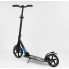 Двухколесный самокат Best Scooter 75186 складной Рама алюминий Черный с синим