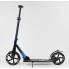 Двухколесный самокат Best Scooter 75186 складной Рама алюминий Черный с синим