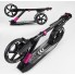 Двухколесный самокат Best Scooter 93566 складной Рама алюминий Черный с розовым