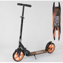 Двухколесный самокат Best Scooter 18144 складной Зажим для руля Оранжевый