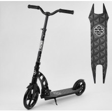 Двоколісний самокат Best Scooter 37681 Складаний амортизаційний блок Чорний