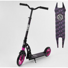 Двоколісний самокат Best Scooter 69636 Складаний амортизаційний блок Рожевий
