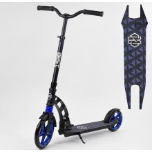 Двоколісний самокат Best Scooter 81246 Складаний амортизаційний блок Синій