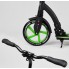 Двоколісний самокат Best Scooter 52266 Складаний амортизаційний блок Зелений
