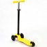 Самокат Best Scooter MAXI 466-113 трехколесный. Колеса полиуретановые с подшипниками типа ABEC-7. Желтый(466-113А)