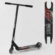 Самокат трюковий Best Scooter COBRA 43594 HIC-система Чорно-Червоний