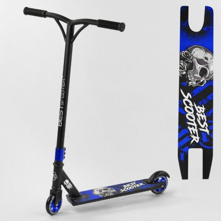 Трюковий самокат Best Scooter 67531 Рама алюміній Синій