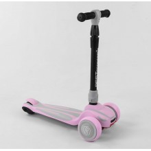 Самокат триколісний Best Scooter Maxi S-6044 Колеса з поліуретану Рожевий