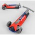 Самокат трехколесный Best Scooter F-44077 Складной Колеса полиуретан Красный