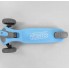 Самокат триколісний Best Scooter D-0885 Складаний Колеса поліуретан Блакитний