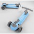 Самокат триколісний Best Scooter D-0885 Складаний Колеса поліуретан Блакитний