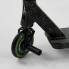 Самокат трюковий Best Scooter 41747 з пегами Чорний з зеленим