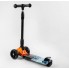 Самокат триколісний Best Scooter 76-455 MAXI Складаний кермо Посилена дека Принт
