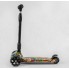Самокат триколісний Best Scooter 46-009 MAXI Складаний кермо Посилена дека Принт