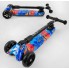 Самокат триколісний Best Scooter 82-961 MAXI Складаний кермо Посилена дека Принт
